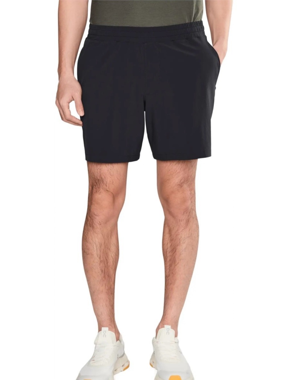 Beyond Yoga Pivotal 2.0 Men's Lined Short 7" Black Sz M Athletic Liner Run NWT
